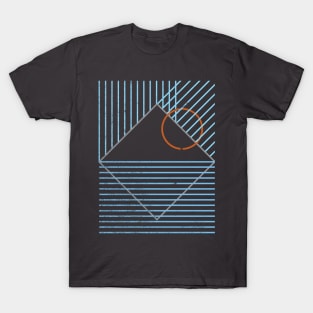 Retro Mountain Sunset T-Shirt